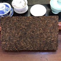 Yunnan Pu-erh tea Menghai class Basin Millennium wild gu shu cha pure shoot tip pressing 09 press 2kg large brick