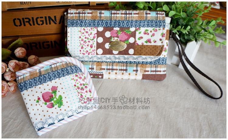 Tươi và đa năng handmade TỰ LÀM vườn vải gió in ấn cotton linen khăn trải bàn rèm vải nền vải vải bụi