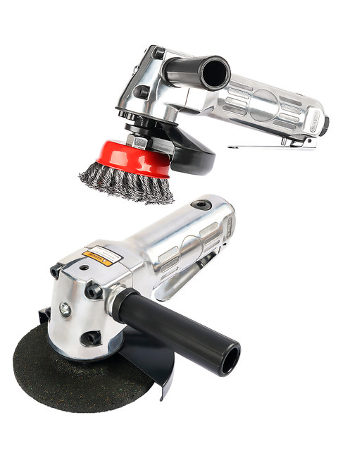 Pneumatic Angle Grinder, Air-Powered Grinder, Polishing Machine, Rust Remover, Grinding Machine, Abrasive Cutting Air Grinder Tool