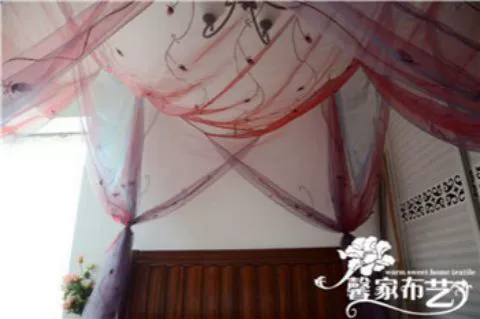 Genuine nhà Xin Hoa Kỳ bật vấn đề pleated sợi bông tấm áp phích màu giường ngủ tán lưới giường vỏ Shaman Mỹ - Bed Skirts & Valances