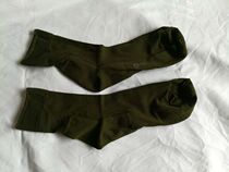 Stock stretch nylon stockings vintage nylon socks green socks wear-resistant elastic socks green socks summer socks