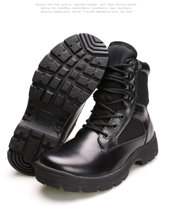 Bottes militaires pour homme - dérapage - Ref 1396915 Image 20