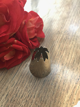 Spot Japan MARPOL Cherry Blossom Framed Flower Mouth 5 Teeth Cherry Blossom Curchio Flower Mouth 1F 2F Brass Plated Nickel