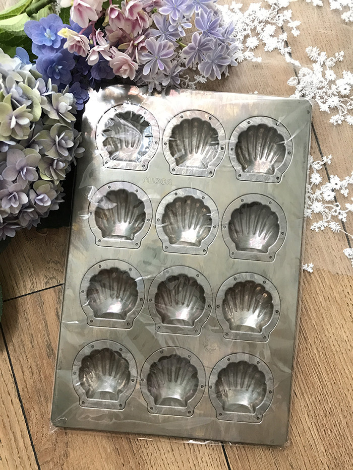 Spot Japan Chiyoda Metal cuoca joint 12 Lianweight seashells Madeline silicon machined cake moles