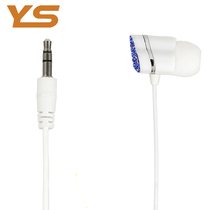 Special YS F-002 in-ear headphones 3 5mm sound quality pure straight stereo interface diamond