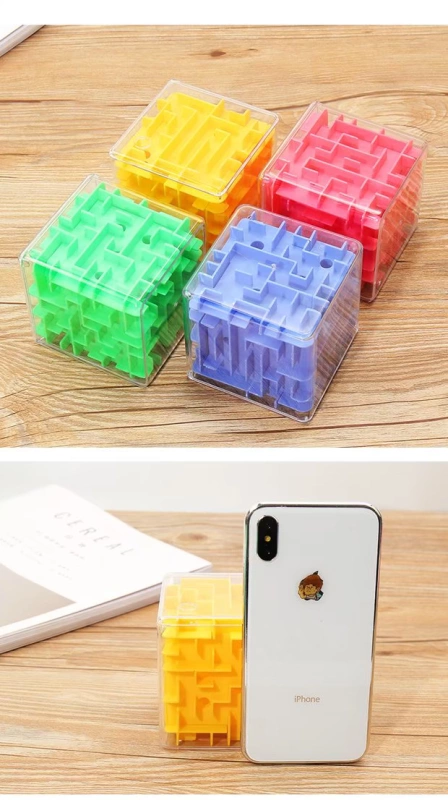 Maze Rubiks Cube 3D Stereo Magic Ball Hạt E558 Giải pháp trí tuệ học tập sớm Giải nén đồ chơi giáo dục trẻ nhỏ đồ chơi thông minh