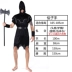 Cosplay Trang phục Halloween dành cho nam và nữ trưởng thành kinh dị Nhà Thanh Zombie trang phục Zombie chết ma quần áo sự tích halloween Trang phục haloween