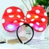 Halloween đạo cụ trẻ em ăn mặc bên tiệc satin vải Mickey nam và nữ ánh sáng vương miện headband nơ - Sản phẩm Đảng / Magic / Hiệu suất bộ đồ hóa trang halloween Sản phẩm Đảng / Magic / Hiệu suất