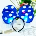 Halloween đạo cụ trẻ em ăn mặc bên tiệc satin vải Mickey nam và nữ ánh sáng vương miện headband nơ - Sản phẩm Đảng / Magic / Hiệu suất bộ đồ hóa trang halloween Sản phẩm Đảng / Magic / Hiệu suất