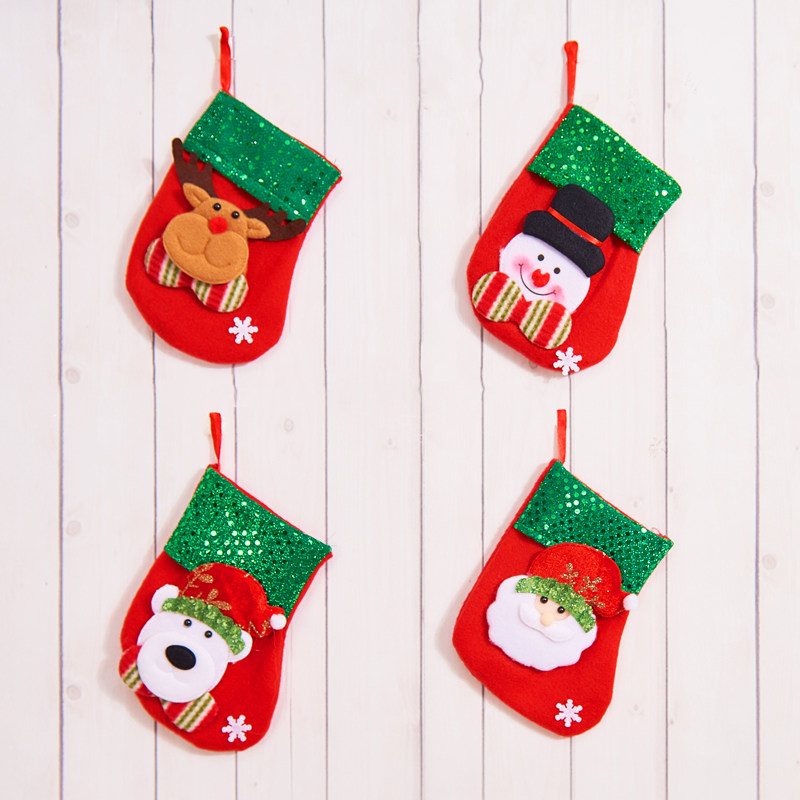 Christmas Socks Gift Bags In the Gift Sox Christmas Eve Christmas Eve Christmas decorations for Christmas decorations