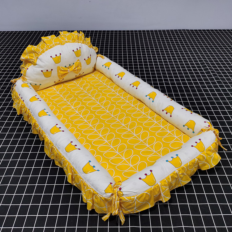 Bed in bed Baby bed Portable removable Newborn baby Bionic multi-function bed Anti-pressure artifact Cotton bed