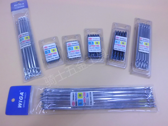 Original IMPORTED PNEUMATIC SCREWDRIVER MOUTH PH2X150mm DOUBLE HEAD CROSS PNEUMATIC SCREWDRIVER HEAD SCREW DRIVER HEAD SCREW DRIVER HEAD