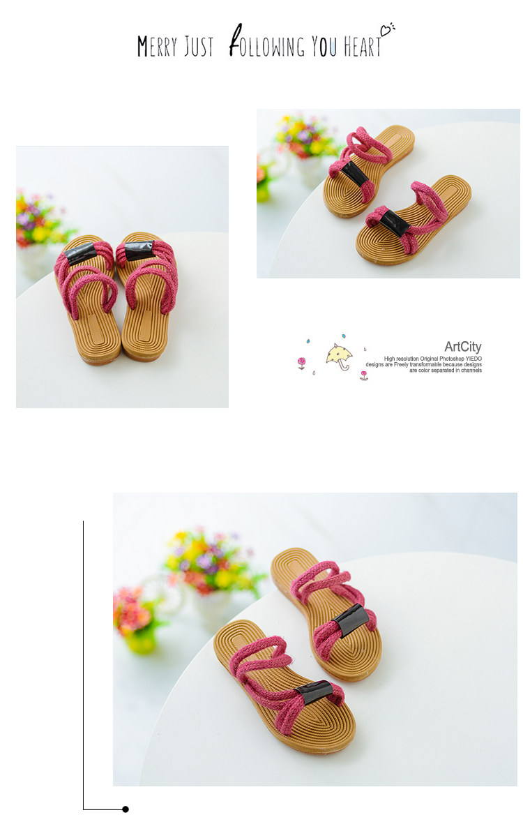 Chaussons enfants en autre pour été - semelle plastique - Ref 1033132 Image 12