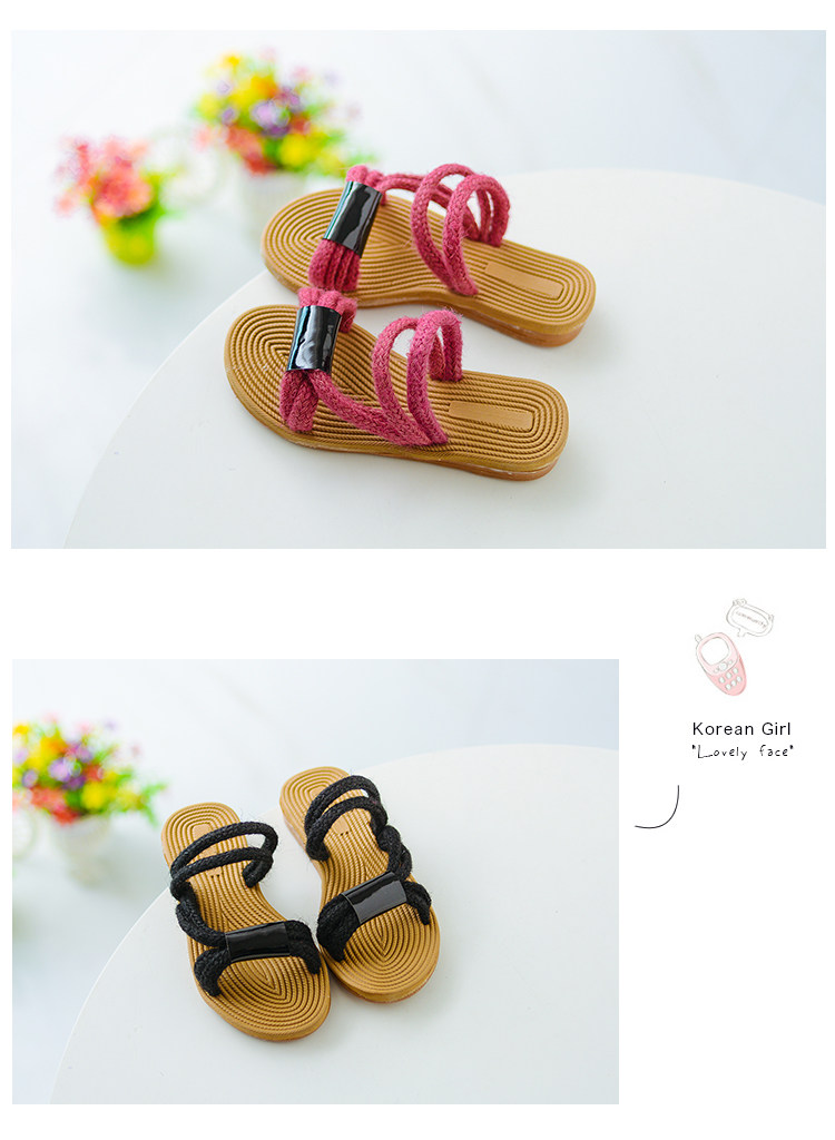 Chaussons enfants en autre pour été - semelle plastique - Ref 1033132 Image 13