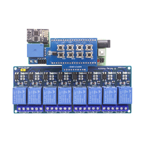 Reversion of the cross-array 8-way IoT intelligent home remote control voice secondary development sensor extension
