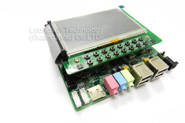 Loongson 1B development board Loongson embedded development board 4 3-inch touch screen Loongson 1B solution LS1B