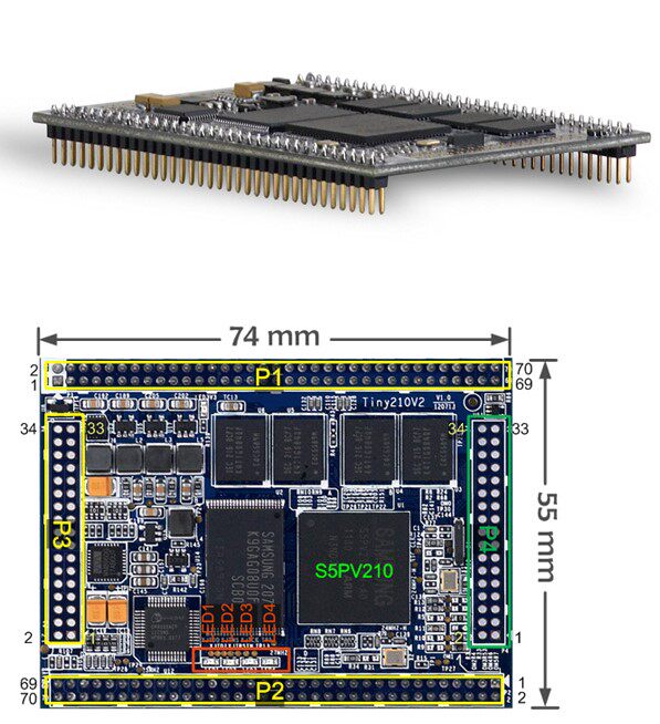 Friendly Arm Smart210 Cortex-A8 S5PV210 Android 4 0 Development Board
