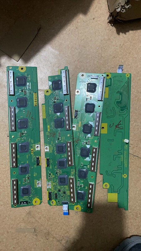 Disassembled Panasonic Th-P50X10C Buffer Board Su Board Sd Board Tnpa4780 Tnpa4781