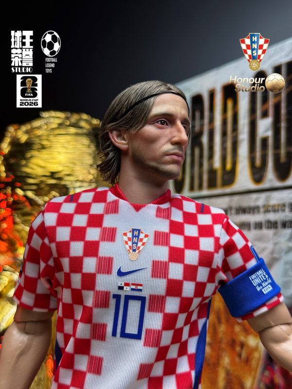 Ballon D'Or Honor Brand 2026 World Cup Modric Action Figure Last Dance in Football - Modric Figure in Stock