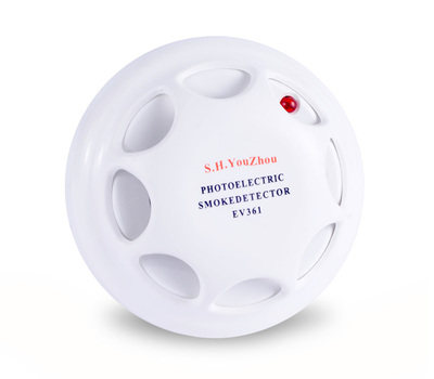 Shanghai Youzhou EV361 Photovoltaic Smoke Smoke Sensation Detector for Home 12v Relay Networking Type