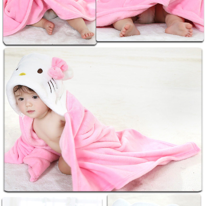 Cape pour enfant TOLO RABBIT en flanelle - Ref 2154496 Image 46