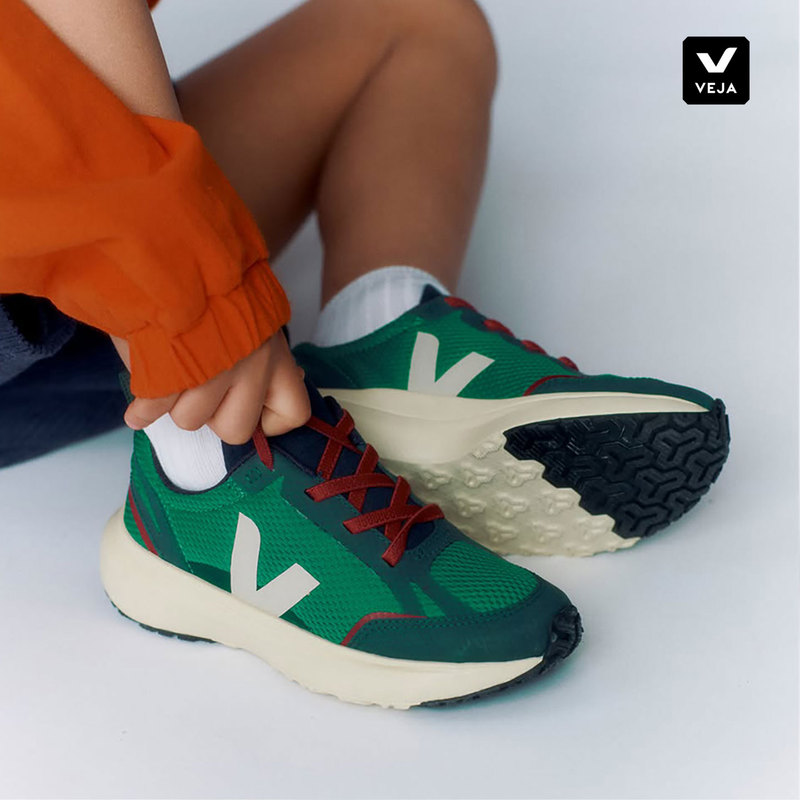 French Veja Kidsren's Mesh Ultra-Light Running Shoes, Sports Shoes, Spring and Summer Casual, Fashionable, Breathable and Comfortable Slip-Ons