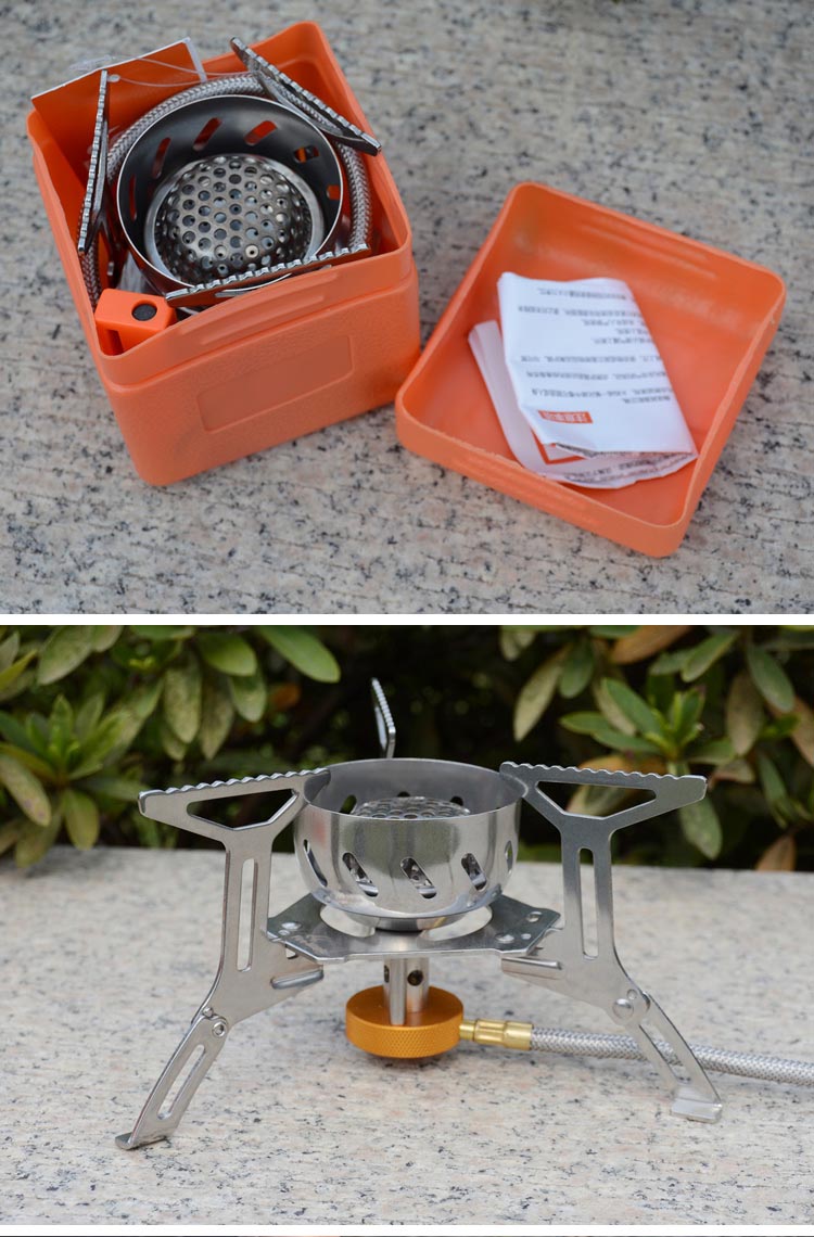 Fire Maple Gas Head FMS 121 Ray Bếp lò di động Wild Cookware Windproof Cắm trại dã ngoại - Bếp lò / bộ đồ ăn / đồ nướng dã ngoại bếp mini namilux