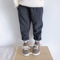 Bean Bag Monarch 19 Winter New Men and Women Thickened And Warm South Korea Starry Sky Pants Casual Pants Tide