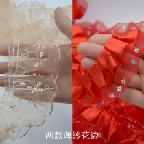 Clear Cabin Special Price Wave Side 100 Plexingside Wedding Celebration Va Cloita Barbie Dress Decoration Thin Yarn Lace Accessories