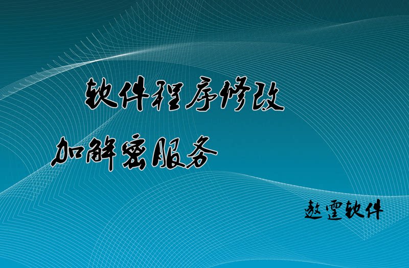 Program Modification Software Modification Plus Decryption Service EXE Modification DLL Modification Plus Registration Authorization