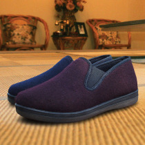 Woolen Son Face Autumn Winter Style Womens Low Helps Cotton Shoes Warm Shoes Moms Shoes Old Man Shoes Two Cotton Non-slip Old Beijing Cloth Shoes