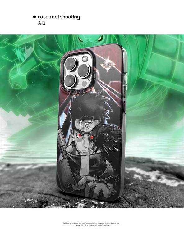 Naruto Shisui New – Anime 15, 14, 13, 12 iPhone Case