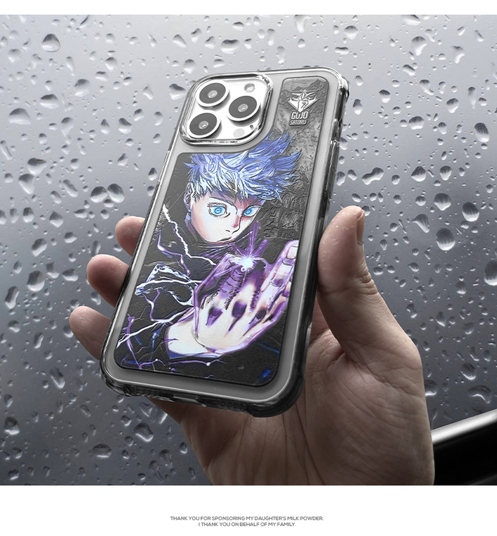 Gojo Satoru Anime New 14, 13, 12 iPhone Case