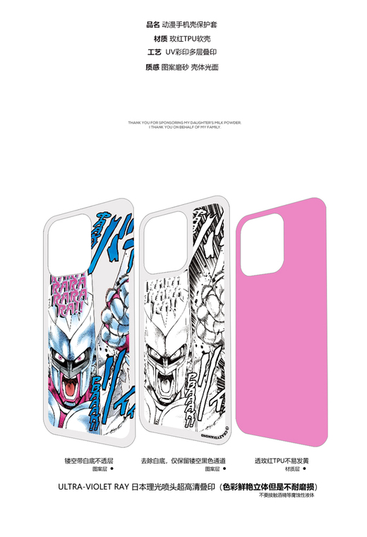 JOJO Rara Ra Anime New 15, 14, 13, 12 iPhone Case