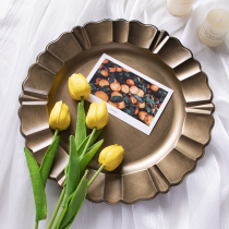 Vintage tray food decoration cake shooting Net red photography ornaments trinkets posing ins wind photo props