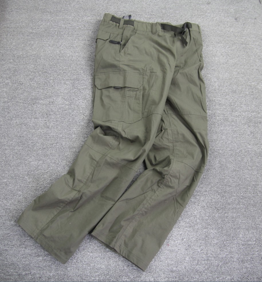 Exported to the United States single men's outdoor multi-bag double-layer overalls pants 0 7 940