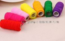 Crystal flower flower making liquid crystal flower material silk mesh flower elastic line QQ line small roll round flower pole Special