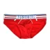 Aussiebum lưới thoáng khí khâu túi stereo eo thấp quần sịp nam GRIDFIT19 - Giữa eo