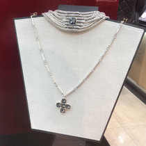 Spanish Pure Artisanal Tide Card UNOde50 Crystal Cross Necklace Small Crowdpersonality Tubular Original Design