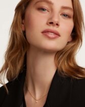 European light extravaganza pdpaola minimalist lukewarm wind 925 pure silver plated 18K gold necklace light extravagant and small crowdsourced fashion