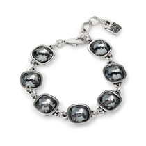 Spanish Pure Artisanal UNOde50 Padlock Original Small Crowddesign Grey Crystal Bracelet Individuality Fashion Elegance