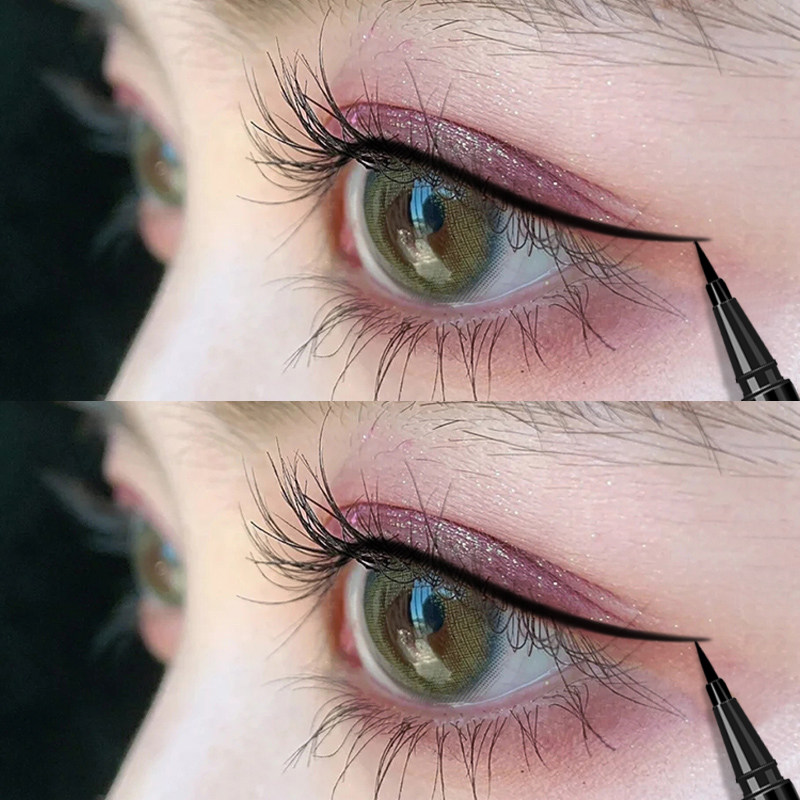 Li Jia Qi Eye Line pen official flagship store extremely fine waterproof without fainting persistent colorful white eye line liquid pen