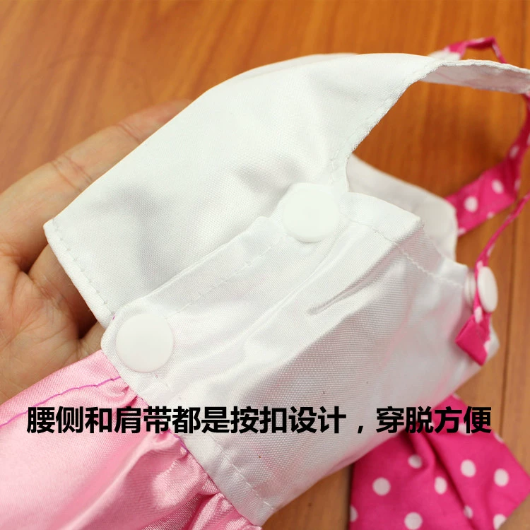 2017 mới mùa xuân và mùa hè thú cưng quần áo chó quần áo mèo quần áo công chúa màu hồng Teddy Bíchon - Quần áo & phụ kiện thú cưng