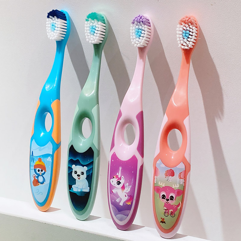 4 Norway jordan infant young children toothbrush ultra-fine soft hair care tooth baby milk toothbrush male girl for tooth change period-Taobao