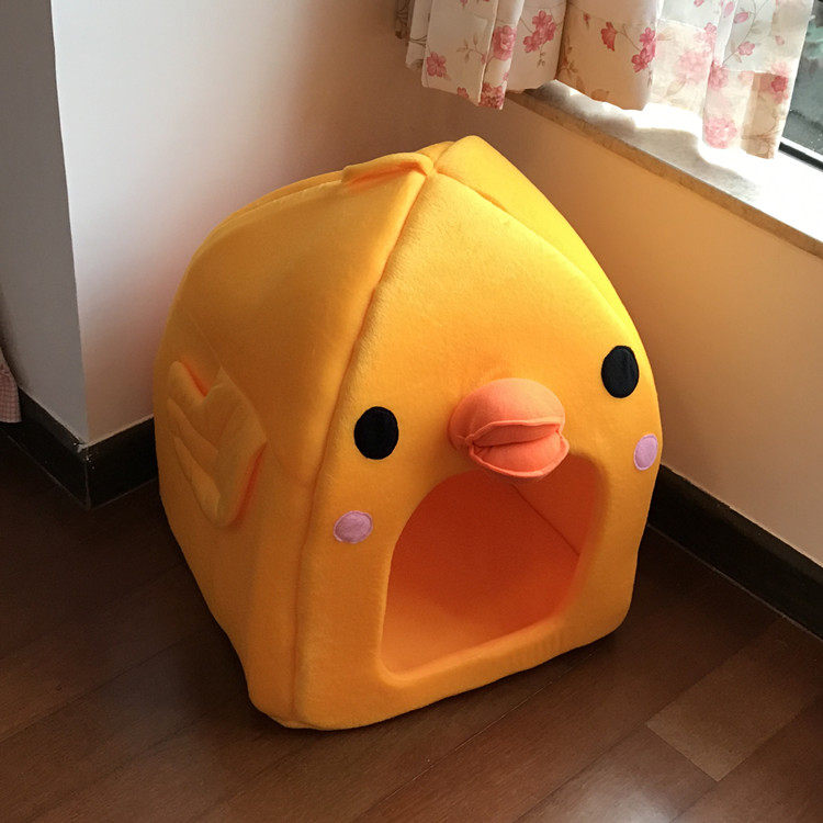 Yurt cotton nest house chicken nest pet kennel dog cat house teddy bear chihuahua pug pet supplies