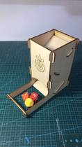 Wheat smells wooden simple plug Dice Tower