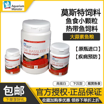 Moster allicin staple food fish food small particles Small tropical fish Ornamental fish feed sinking fish food import