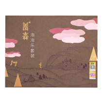 Breadwinner Bubble Music Suit 15g * 16 Blister Foot Drug Bag for men and women General Nourishing Foam Foot Pink Footbath Powder