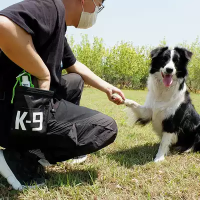 Professional dog training running bag pet snack bag outdoor training dog training dog out running German horse dog dog food bag