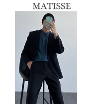 Dongdaemun Japanese fashion Korea slim and thin British style ins suit suit mens two-piece trend